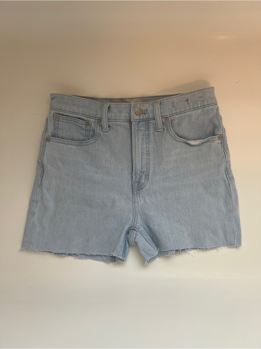 Madewell Light Blue Women's Denim Shorts Size 27